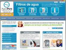 Tablet Screenshot of aguapura.fadecen.com